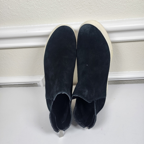 J Slide Women Dani Nubuck Casual black ankle boots sneakers size 7M - Picture 6 of 11